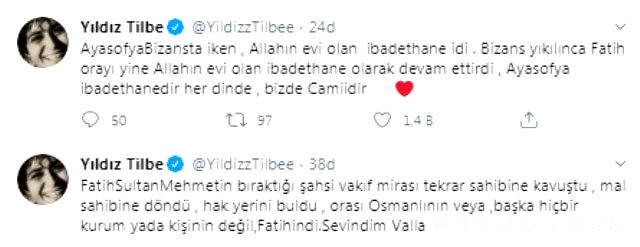 Yıldız Tilbe: Fatih Sultan Mehmet'in ruhu huzura ermiştir! - Resim: 2