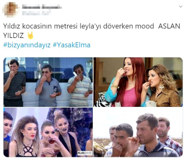 Yasak Elma dizisinde Yıldız'ın Leyla'ya saldırdığı sahne Twitter'da trend oldu - Resim: 1
