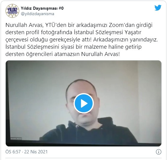 Profilinde İstanbul Sözleşmesi Yaşatır Yazan Öğrenci Dersten Atıldı - Resim: 1