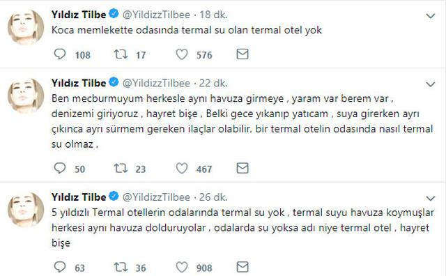 Yıldız Tilbe termal otele ateş püskürdü - Resim: 1