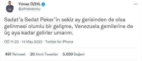 Yılmaz Özdil Kılıçdaroğlu'na İşaret Etti: Venezuela Gemileri... - Resim: 1