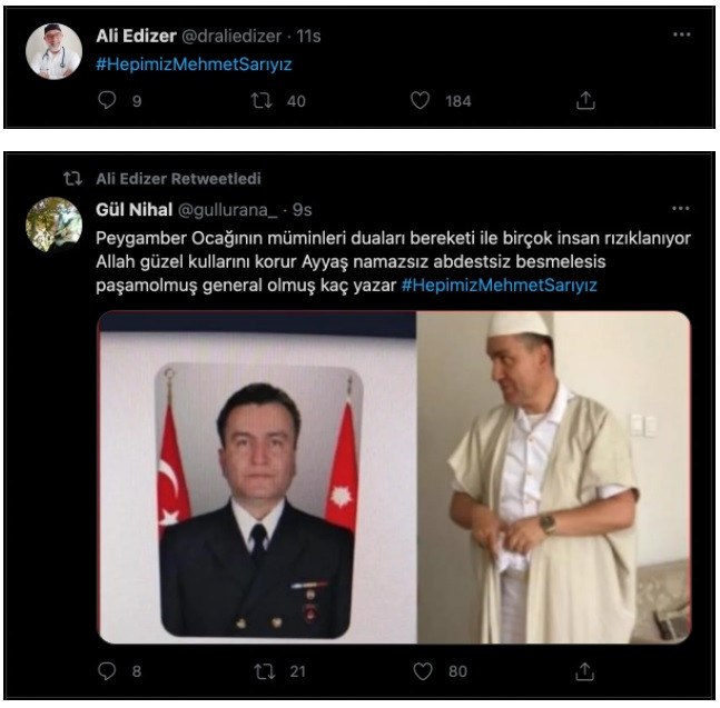 Entarili Yobaz Ali Edizer'den Sarıklı Amirale Tam Destek - Resim: 1