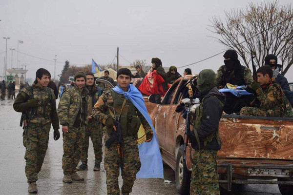 Afrin'e yardım için geldiler! İşte terör konvoyu - Resim: 1