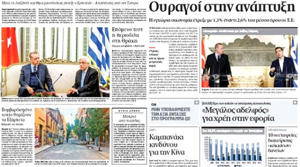 Erdoğan'ın resti Yunan medyasını çıldırttı: Erdoğan'ın eline koz verdik! - Resim: 1