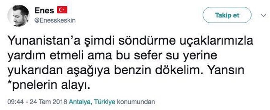 Yunanistan'daki yangın hakkında yapılan iğrenç yorumlara tepki yağıyor - Resim: 6