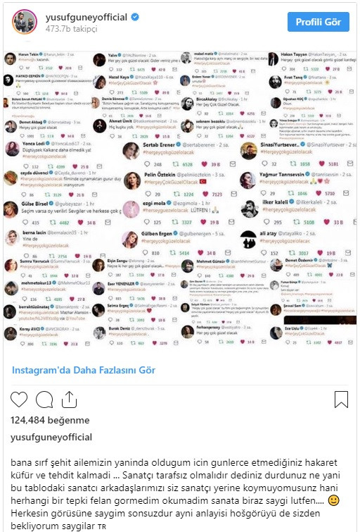 Sosyal medyada İmamoğlu'nu destekleyen ünlülere, AKP'li ünlülerden tepki - Resim: 1