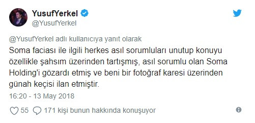 Soma'da madenciyi tekmeleyen Yusuf Yerkel'den 4 yıl sonra özür - Resim: 2