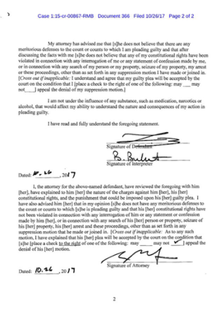 Son dakika: İşte Reza Zarrab'ın itiraf belgesi: Suçluyum kabul ediyorum - Resim: 2