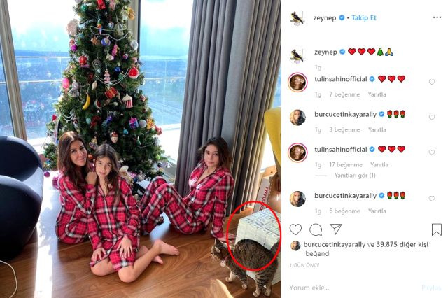Yılbaşı paylaşımı yapan Zeynep Yılmaz'ın fotoğrafındaki dolar detayı dikkat çekti - Resim: 1