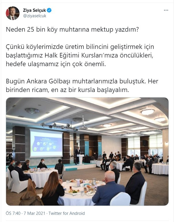 Ziya Selçuk, İstifa İddialarına Yanıt verdi - Resim: 1